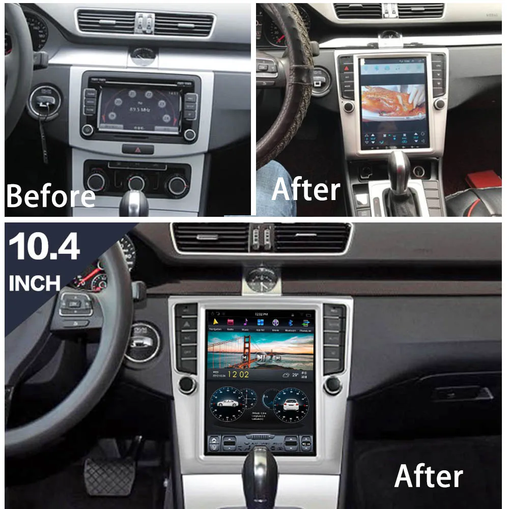 Автомобильный мультимедийный плеер ZJCGO стерео GPS радио навигация экран Android для