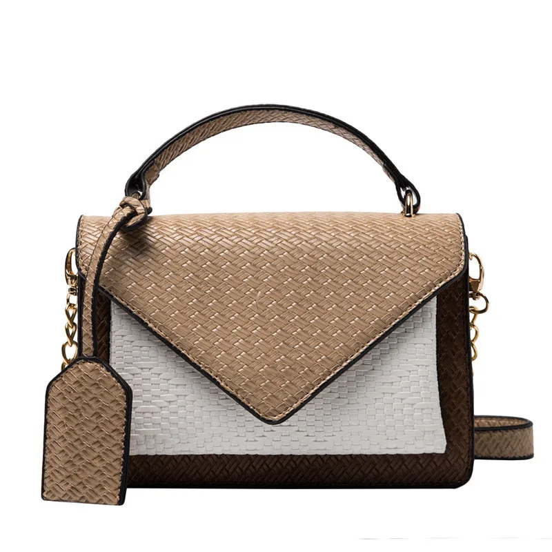 

Fashion women's bag 2021 new chain slung single shoulder fashion versatile small square bag foreign style beautiful flip bag