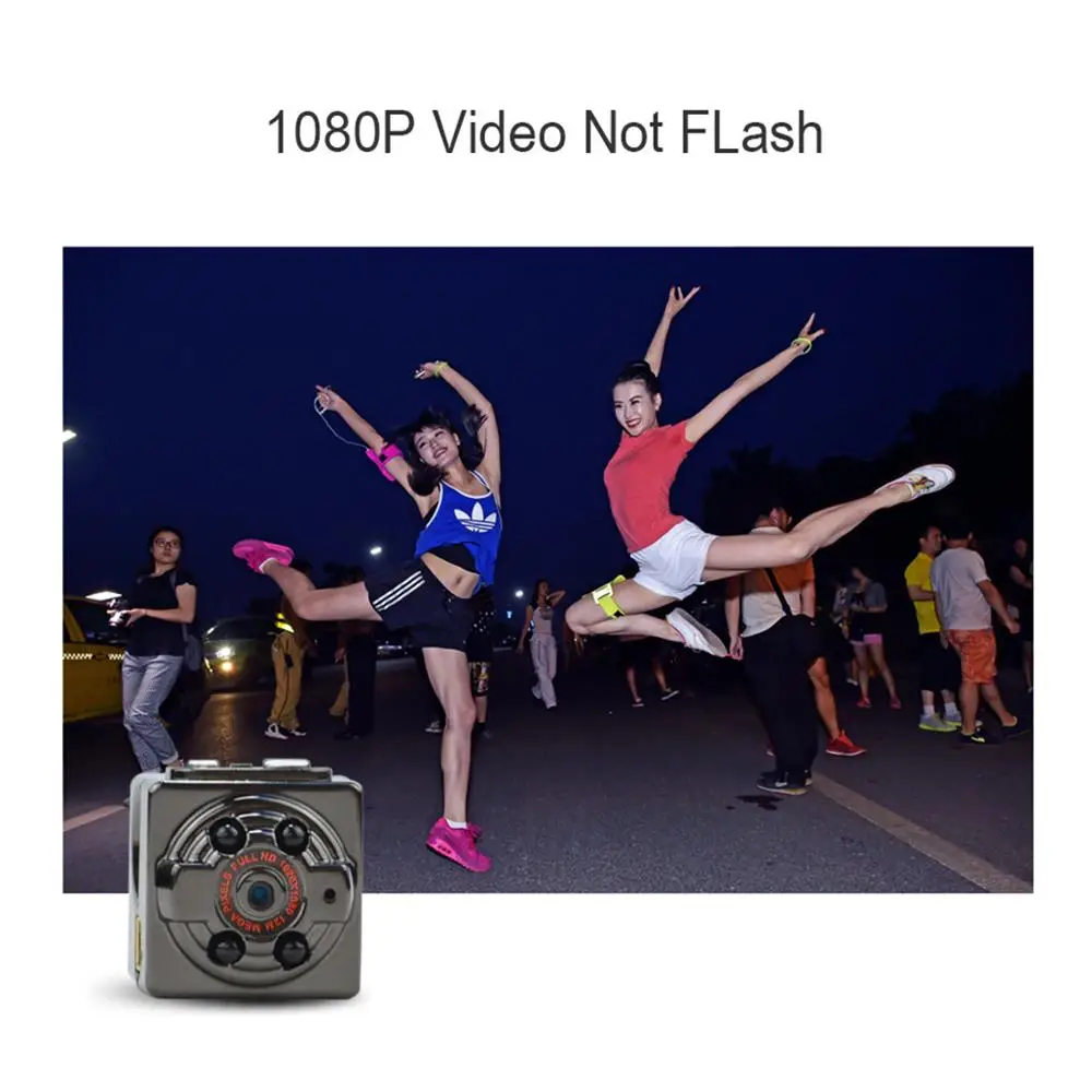 1080P Мини Автомобильный видеорегистратор Спорт DV мини камера инфракрасное ночное