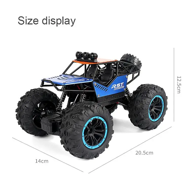 Rc Car C021s 1:20 Four-channel Alloy Climbing 4CH Remote Control Offroad Toy Vehicle for Kids Boys Birthday Gifts | Игрушки и хобби