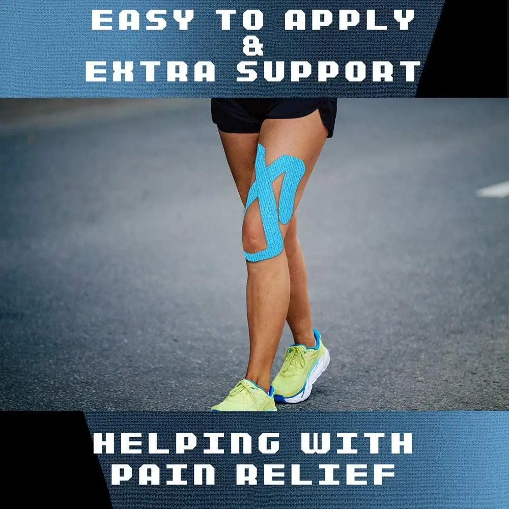 10 шт. нарезана так чтобы вы смогли кинезиологии ленты наколенники спортивные для