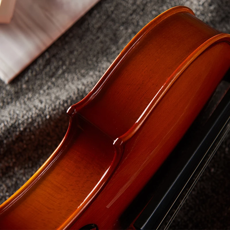 Hot Sale Exam Violin Beginner Handmade Children Playing Adult Musical Instruments Professional Wooden With Bow | Спорт и развлечения