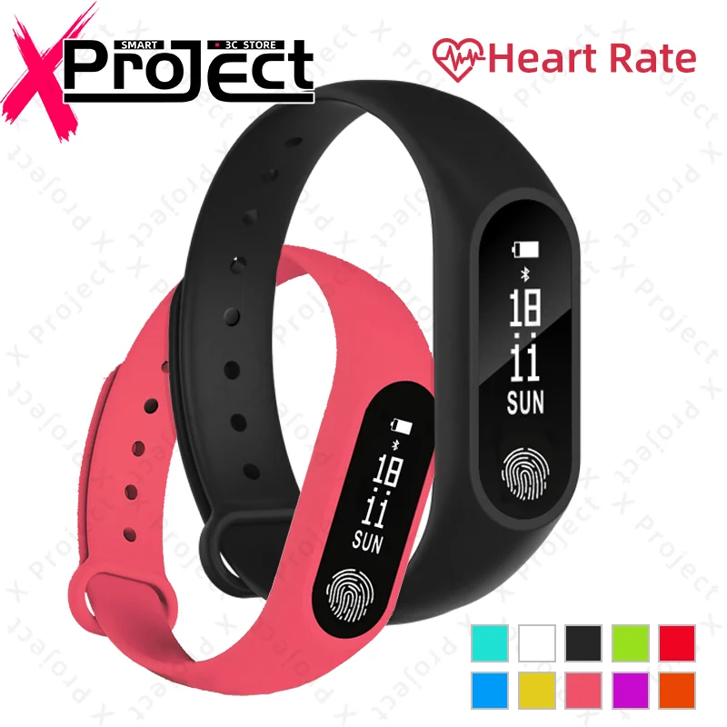 

Умный Браслет M2 Smart Band, фитнес-трекер с поддержкой Bluetooth, водонепроницаемый спортивный смарт-браслет для Android и IOS, часы pk M2 M3 M4 M5