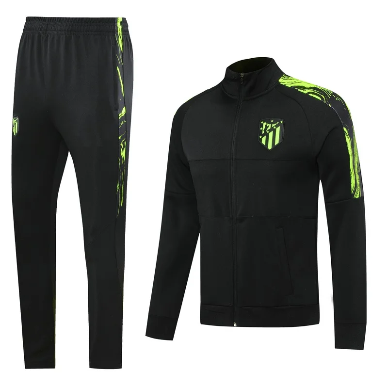 

Men Tracksuit 2 Pieces Men's jersey SPA 2020 2021 Zipper Jackets Sportswear+Pants Sweatshirt Sports Suit Men Sets Clothing