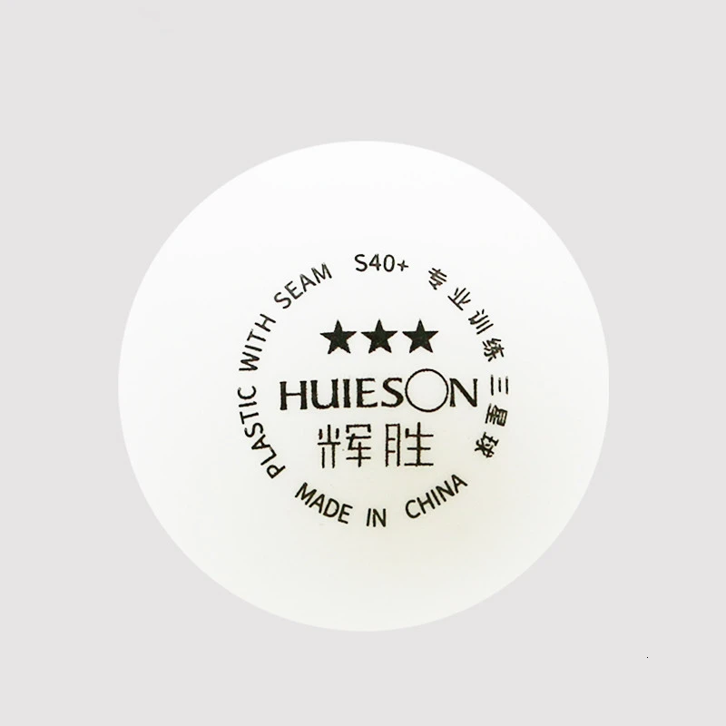Huieson 6 шт. новые мячи для настольного тенниса S40+ 3 звезды ABS Пластиковые Мячи для пинг-понга для настольного тенниса