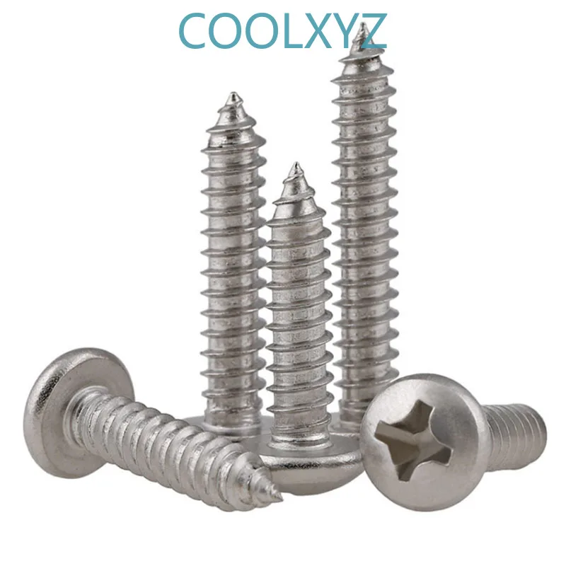 Винты CoolXYZ с нарезной головкой И Крестообразной длинные винты наконечником из