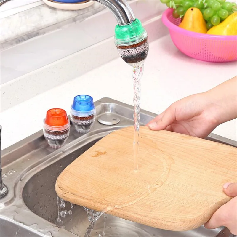 

Kitchen Faucet Tap Water Purifier Home Accessories Water Clean Purifier Filter Activated Carbon Water Purifier