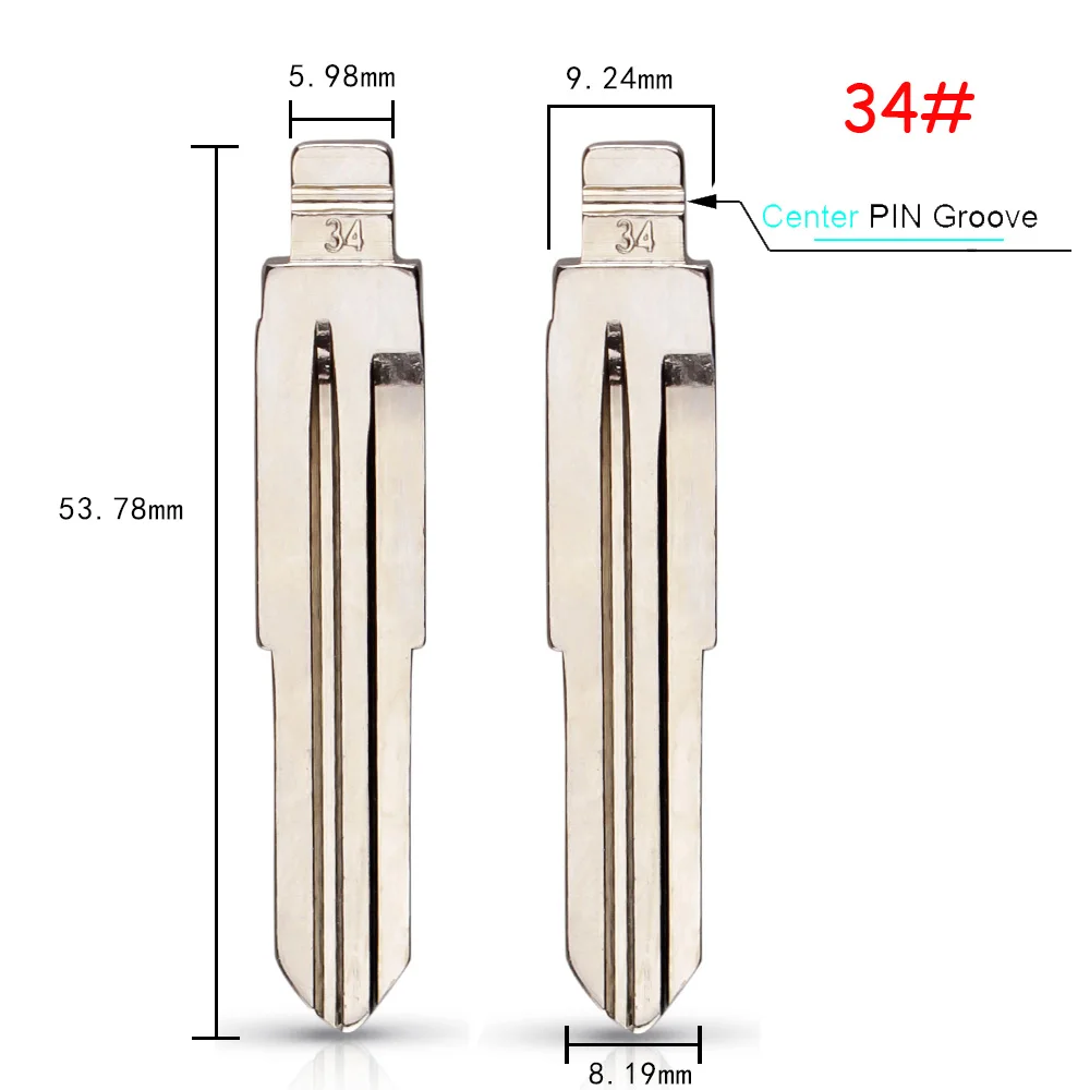 Пульт дистанционного управления KEYYOU пустое лезвие ключа для Hyundai Tucson акцент Гетц