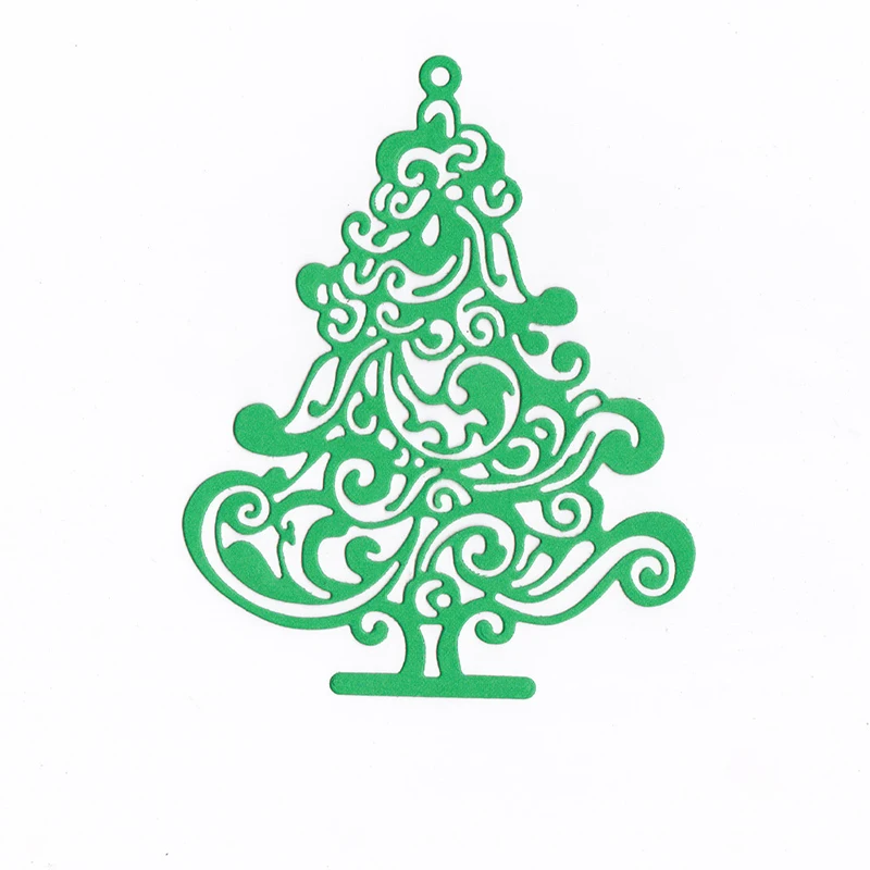 Металлические Вырубные штампы вырезанная форма ЗВЕЗДА Рождественская елка