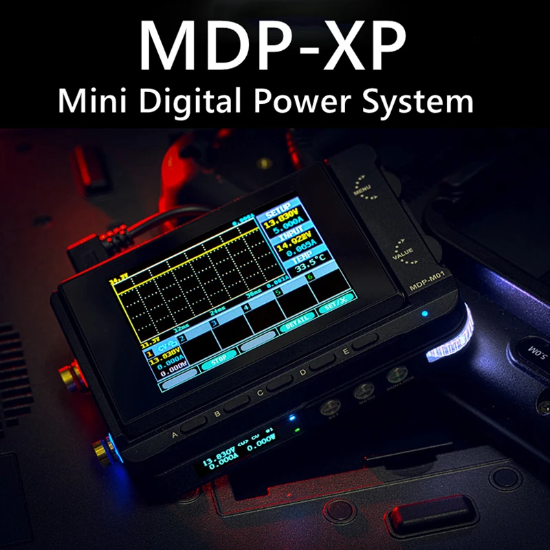MDP-XP 30 в 5A Регулируемый цифровой источник питания постоянного тока 90 Вт мини лабораторный программируемый Линейный модуль измерителя мощности DC-DC CV CC выход