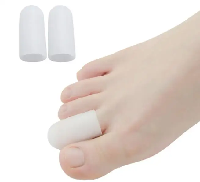 50 пар/лот гель трубки повязку палец и носок протекторы ноги боли в спине защита