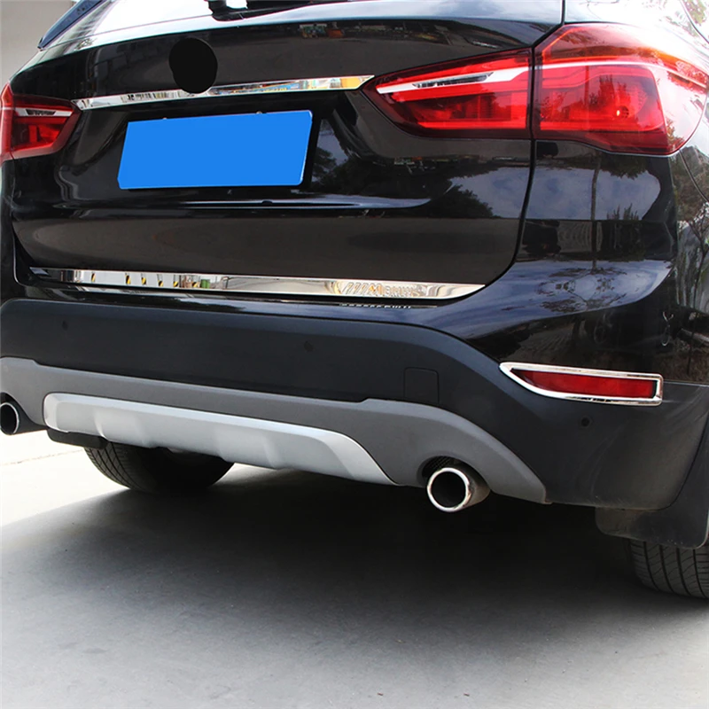 GELINSI для BMW F48 X1 2016 2017 2018 авто задний бампер крыло Защитная крышка трубы Накладка