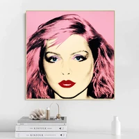 andy warhol debbie harry 1980 pop art oil painting on canvas posters and prints cuadros wall art pictures for living room decor