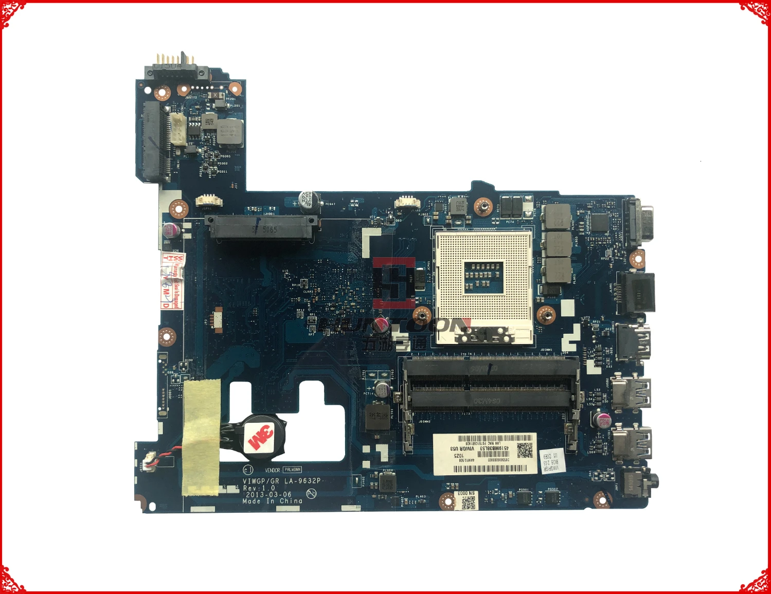 Высоко качественная материнская плата 90002833 для lenovo G500 Материнская ноутбука VIWGP/GR