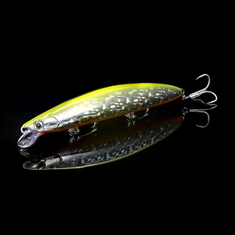 8Colors 12.5cm/20g 3D EyesFishing Lure Artificial Minnow Superficial Water Fei Liu Plastic Hard Bait 3# With Hook Wobblers | Спорт и