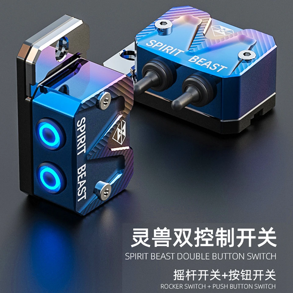 SPIRIT BEAST Motorcycle Headlight Switch Pump Cover Multi-Function Waterproof Power for Yamaha Honda Suzuki 150NK et | Автомобили и