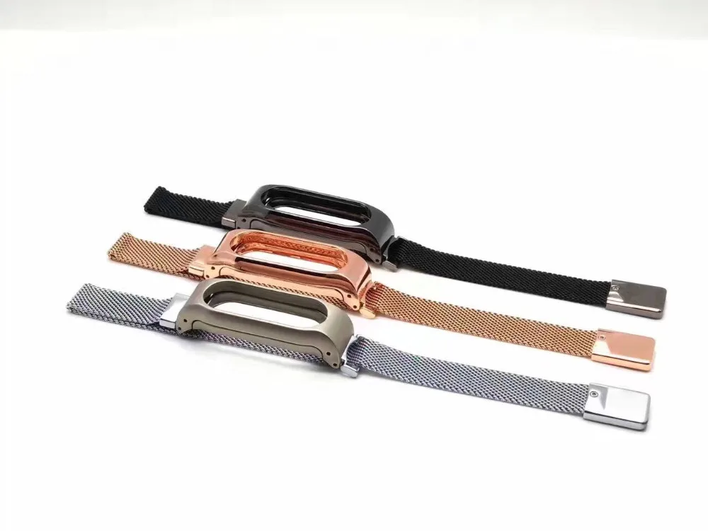 Новое поступление браслет из нержавеющей стали Miband5 6 ремешок для браслета Xiaomi Mi
