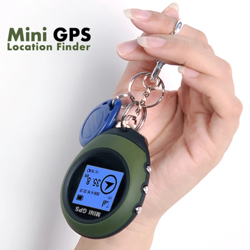 Миниатюрный GPS-навигатор с ресивером ручной логгер зарядкой от USB для обнаружения
