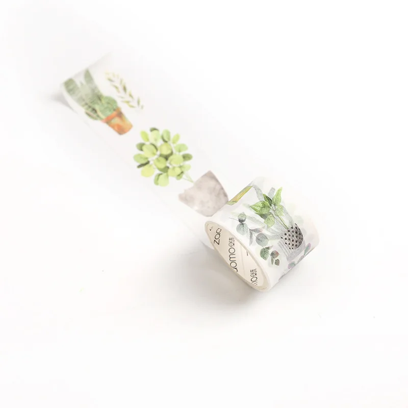 Креативная клейкая лента васи для дневника, декоративная клейкая лента для скрапбукинга, наклейки, канцелярские принадлежности 024077 - Color: 6