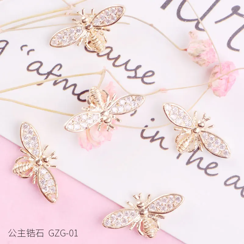 Украшения для ногтей Стразы 5 шт./лот мультяшный стиль украшения Кролик Кот Лиса