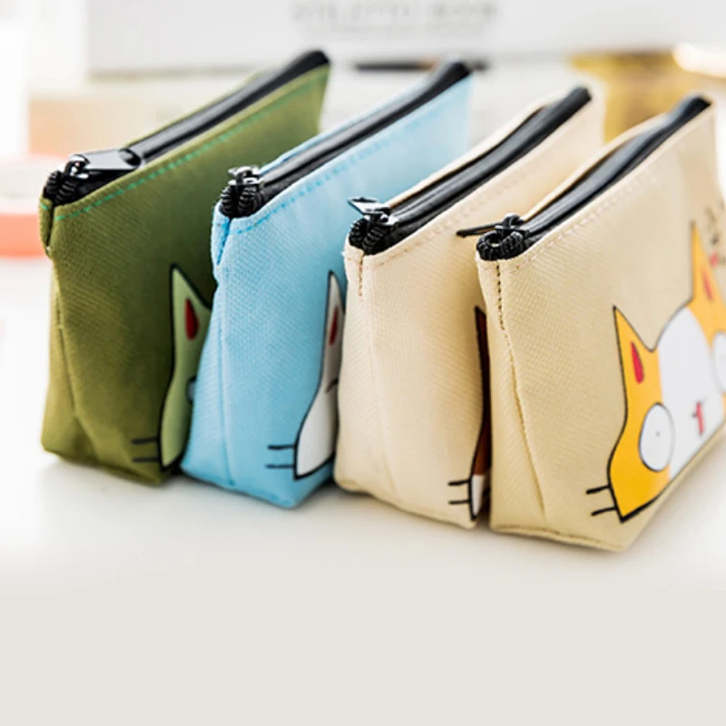 Миниатюрная сумка для гигиенических салфеток Холщовый кошелек мелочи держатель