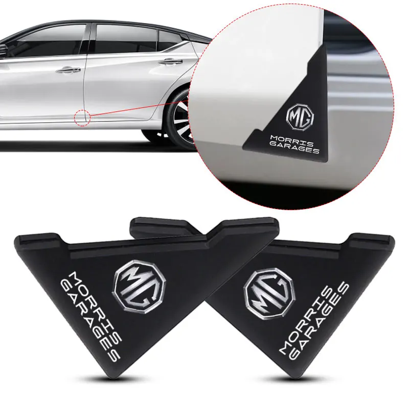 2 шт. наклейки на дверные углы автомобиля MG Logo 7 6 3 MG5 Saloon HS GT eHS 3SW TF3 Xross ZS GS