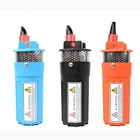 (Мексика Быстрая доставка) DC 12V Мини Солнечный Электрический водяной насос 360lph 70M глубокий колодец погружной бесшумный супер высокое давление сад