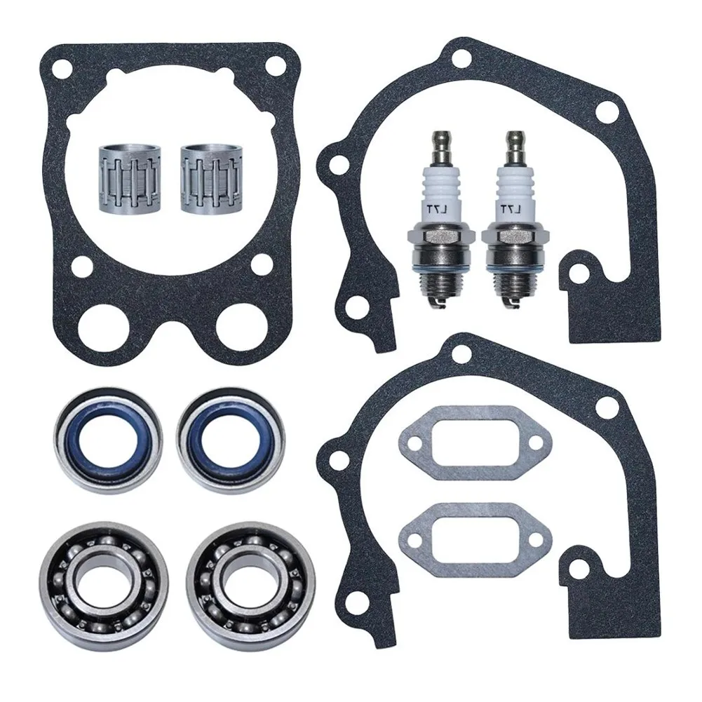 

Gasket Kit Bearing Oil Seal Spark Plug Needle Bearing Crankshaft Bearing For Husqvarna K750 K760 581357401 Carburetor Kits New