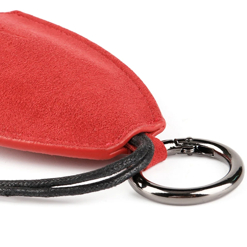 Автомобильный Стайлинг чехол для ключей пряжка кожаный кольцо с защитой от меха