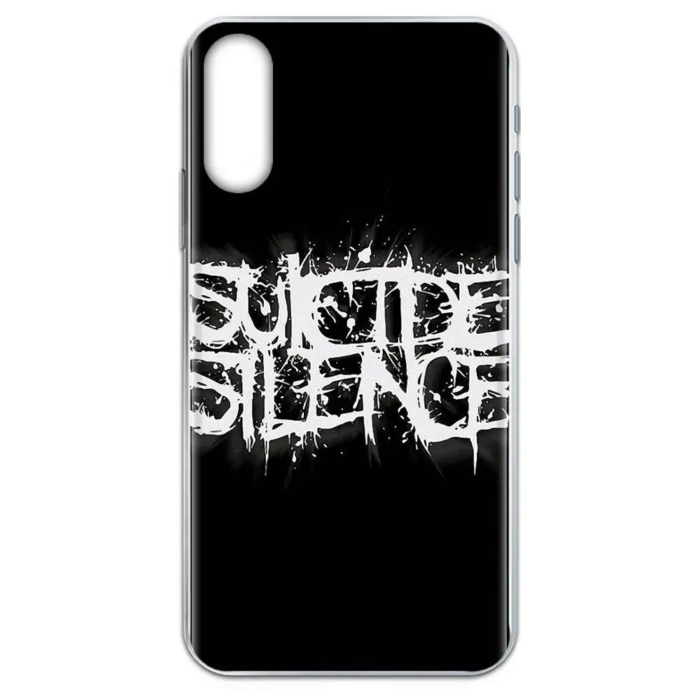 Группа Suicide Silence &quotТПУ мобильный телефон чехол для Huawei P7 P8 P9 P10 P20 P30 Lite Mini Plus Pro Y9 Prime