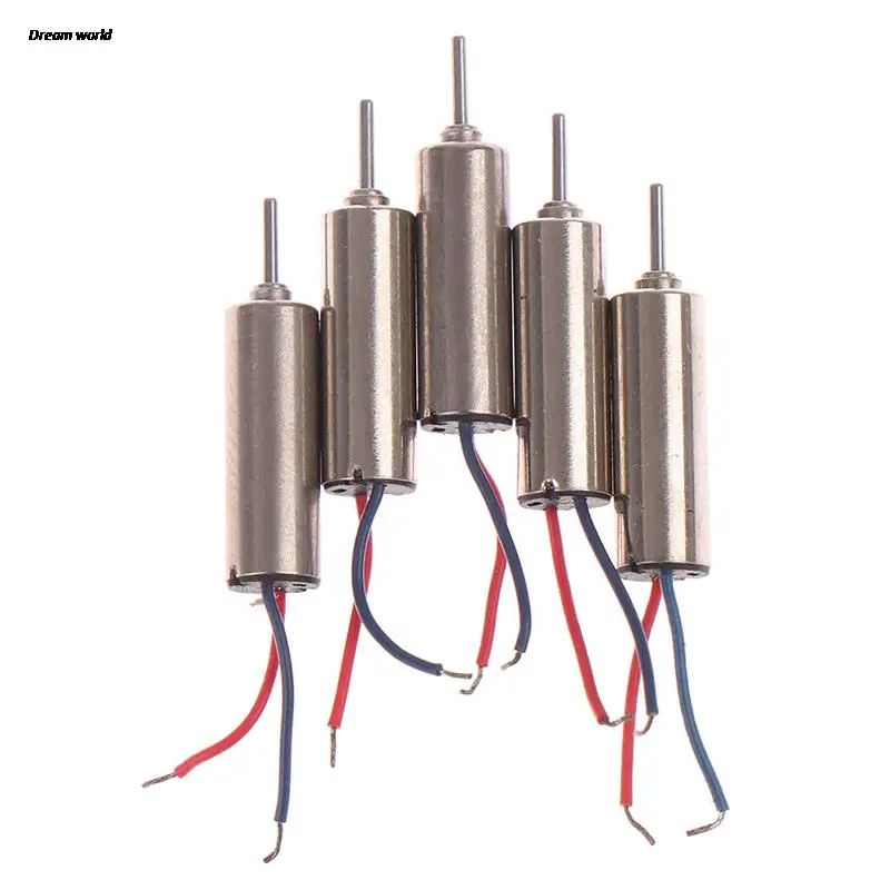 5Pcs DC 3.7V 72000 Rpm 412 Model Airplane Coreless Strong Magnetic Small Motor engine | Обустройство дома