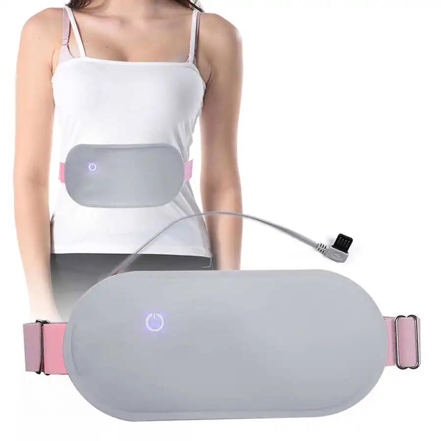 

Моющийся инфракрасный беспроводной согревающий пояс для матки с электрическим подогревом для женщин, менструальная боль в животе, массаж з...