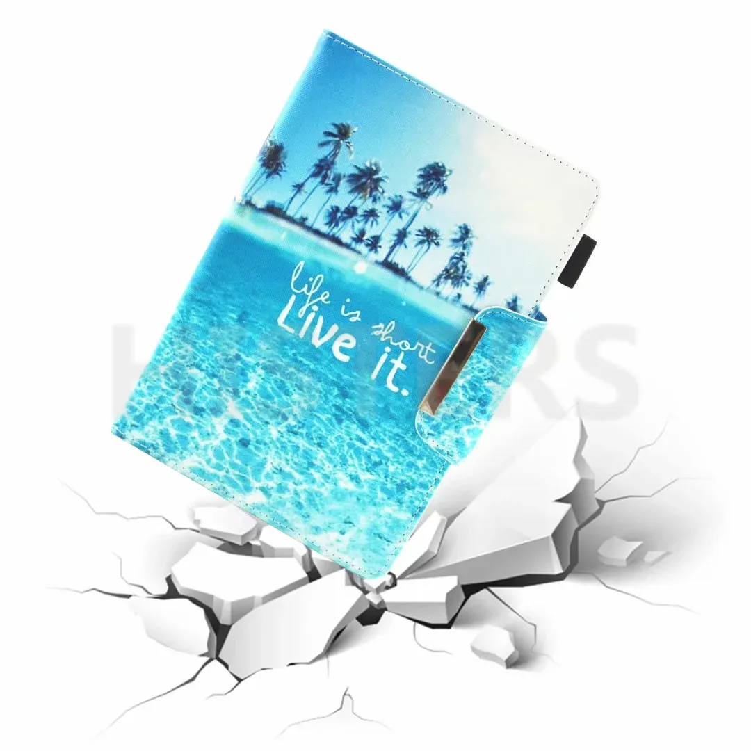 HT 8-дюймовый чехол для планшета, универсальный для Digma CITI 8588 8589 8592 8527 8531 8542/ЕВА 8800 8,2 8,1 8,0 3g 4G Funda Капа+ ручка - Цвет: HT