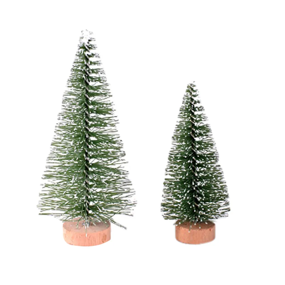 Mini Christmas Tree Small Pine For Home Decorations 2021 New Year Party Decor Gift Tablewear | Дом и сад