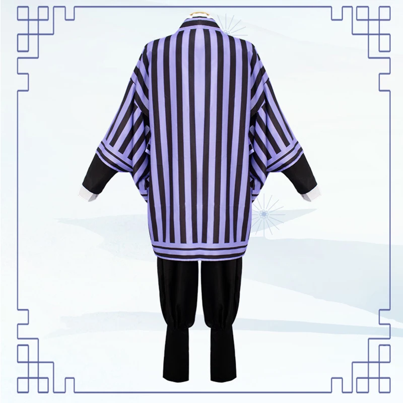 Костюм для косплея из аниме рассекающий демонов кимоно м/ф no Yaiba Iguro Obanai Kamado Tanjirou