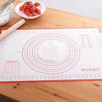 non stick silicone baking mats pastry pad sheet pizza kneading dough rolling mats large reusable oven patisserie cake baking mat