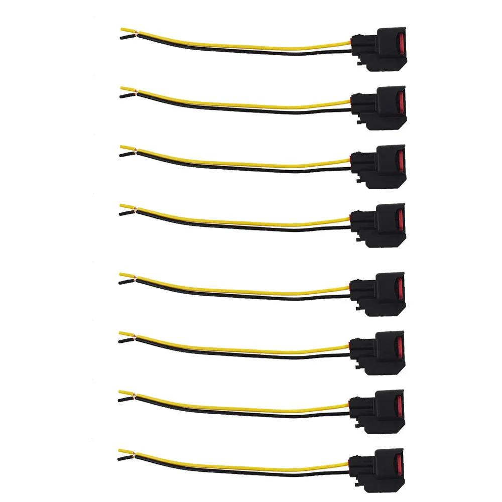 8x Fuel Injector Connector Pigtail Harness EV6 EV14 USCAR For Dodge LS2 LS3 | Автомобили и мотоциклы
