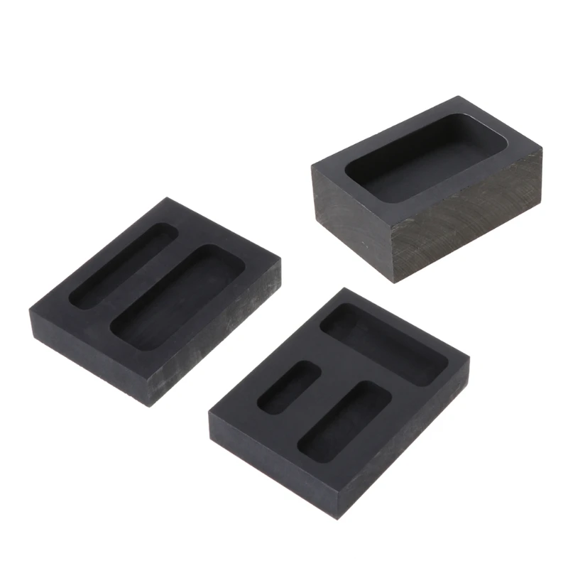 Золотистый тигель графитовый слиток металлический стержень литье инструмент