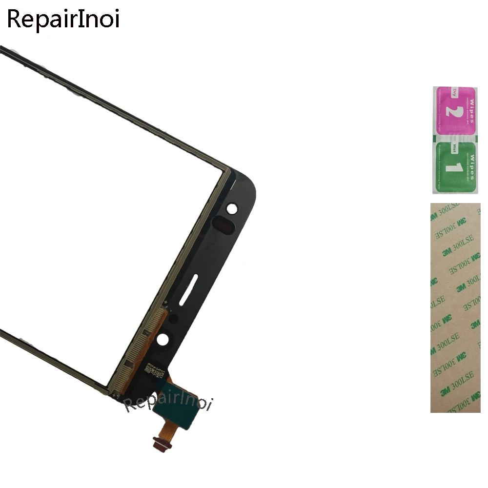 10pcs 5 2 touch screen for bq aquaris v vs u2 u2 lite touch panel assembly digitizer mobile phone parts 3m glue free global shipping