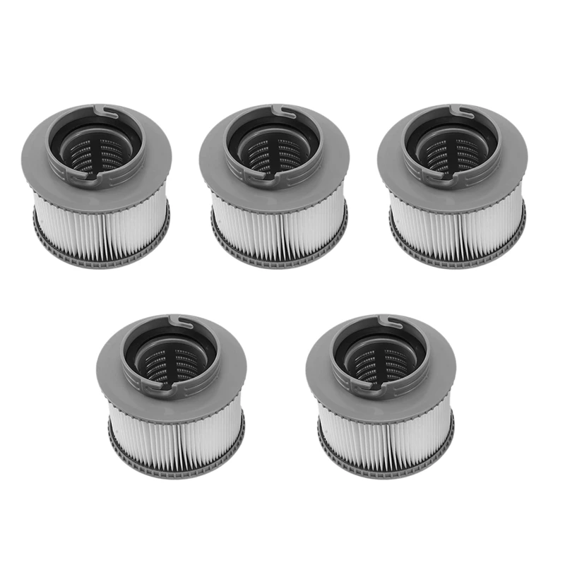 

5 Piece Filters Camaro Blue Sea Elegance Hot Tub Spa Cartridges Best Gifts for Inflatable Spa for Mspa