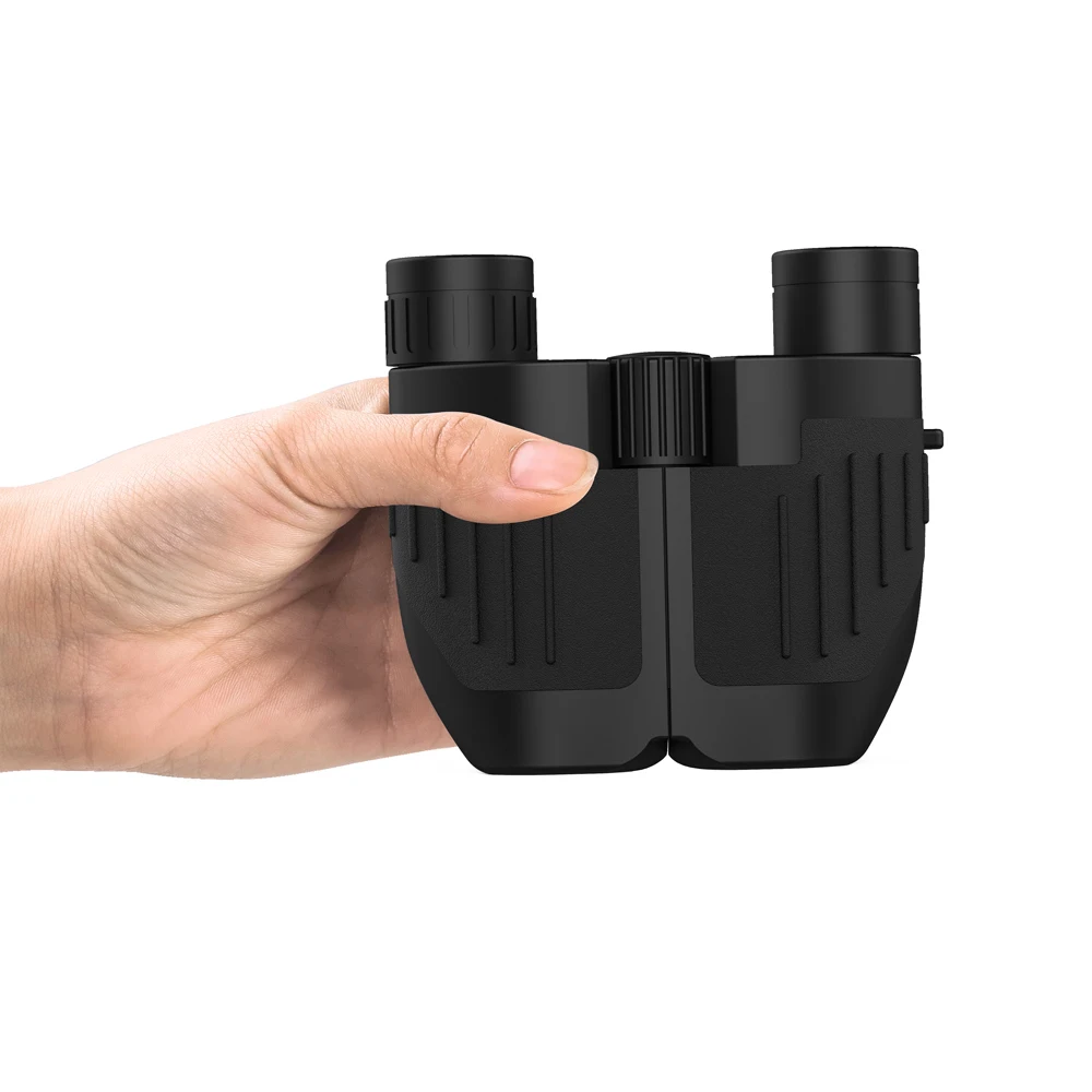 Небольшой мини бинокль Ночное видение Профессиональный 10x25 Призма высокой