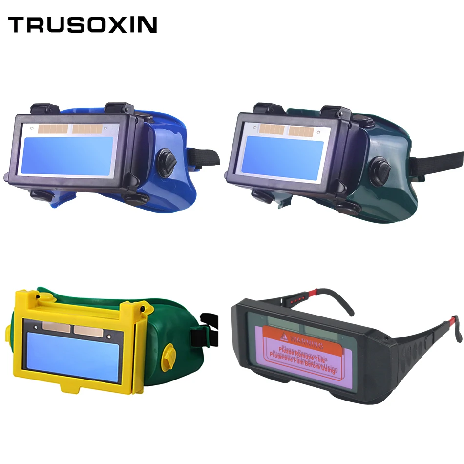 

Solar Auto Darkening Welding Mask Welding Helmet Eyes Goggle/Welder Glasses Arc Protection Helmet for Welding Machine/Equipment