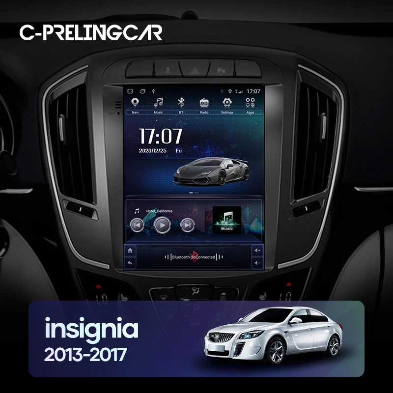 Мультимедийный видеоплеер 32 Гб ПЗУ вертикальный экран android 10 0 gps для vauxhall opel New