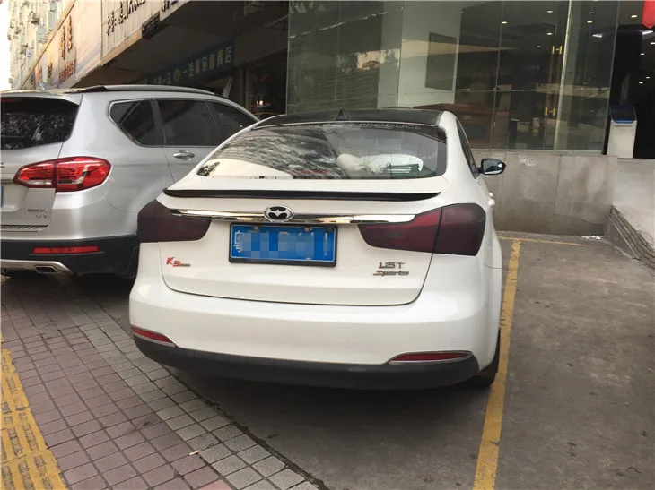 Спойлер для Kia Forte K3 высококачественный спойлер из АБС-материала заднего крыла