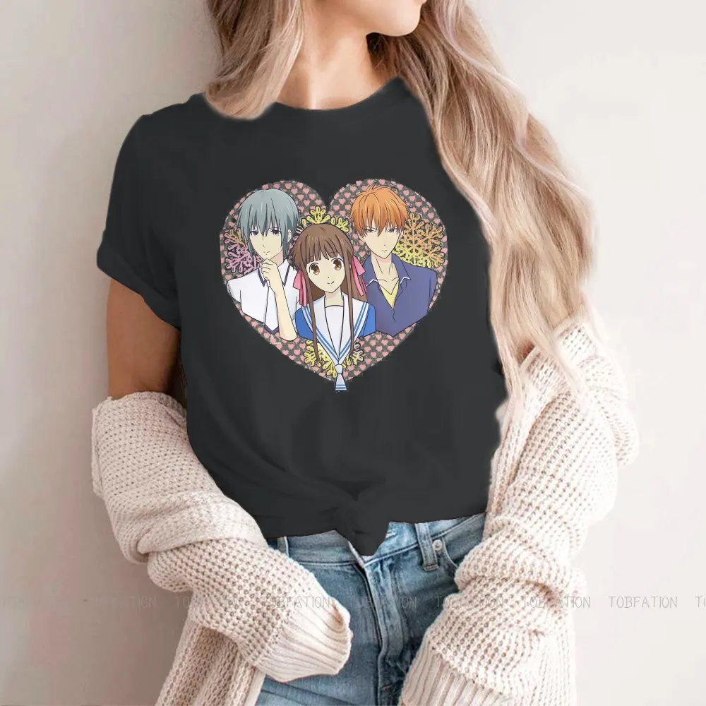 Женская футболка с принтом в виде фруктовой корзины и знаков зодиака летняя