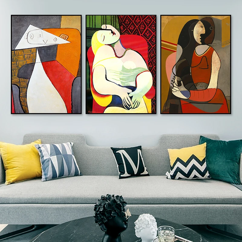 

Abstract Famous Picasso Posters and Prints Modern Art Reproductions Canvas Painting Wall Art Picture for Home Decor Mural