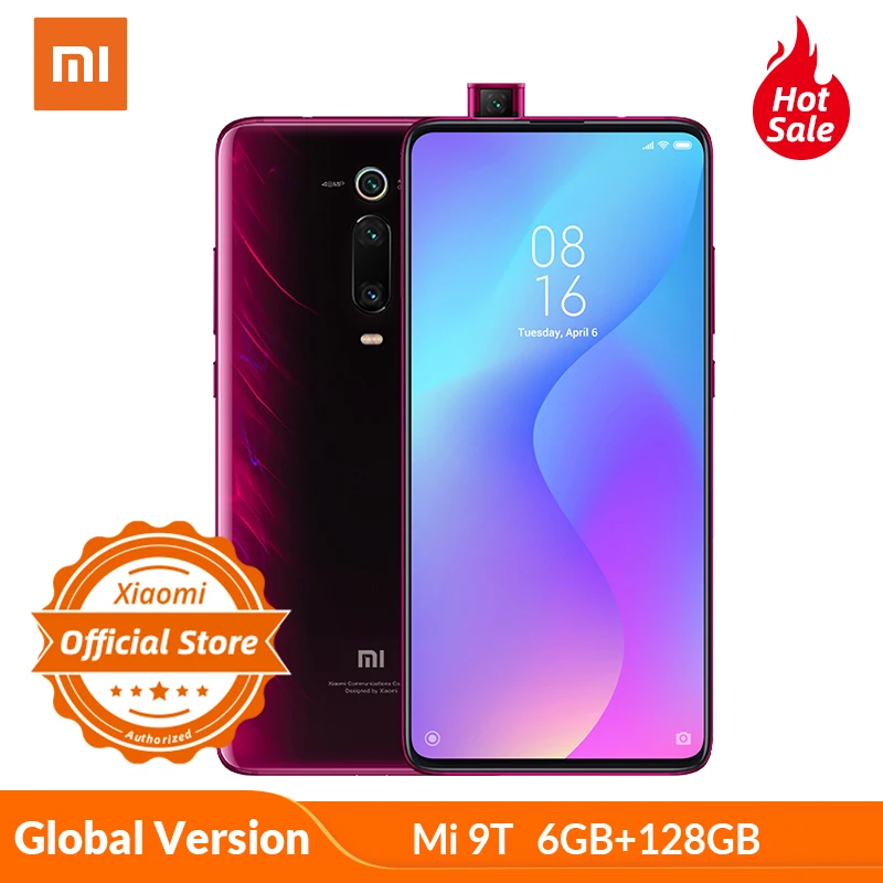 Смартфон Xiaomi Redmi Mi 9T K20 6 ГБ 128 глобальная версия мобильный телефон Snapdragon 730 камера 48