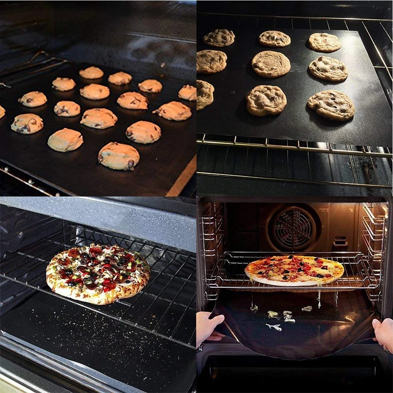 Коврик для гриля 10 шт в наборе-антипригарным печь лайнер тефлоновые Пособия по