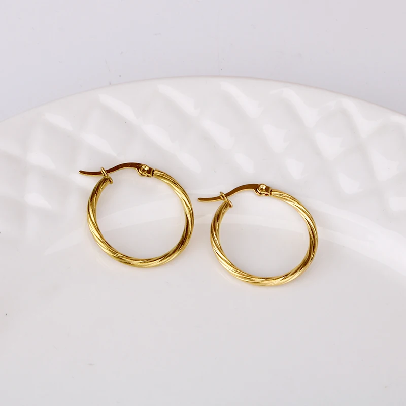 Кольцо женское из нержавеющей стали золотистое модное Ювелирное Украшение 2021