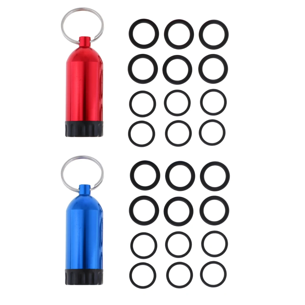 2 X бак для дайвинга 12 уплотнительных колец Комплект брелок с выбором